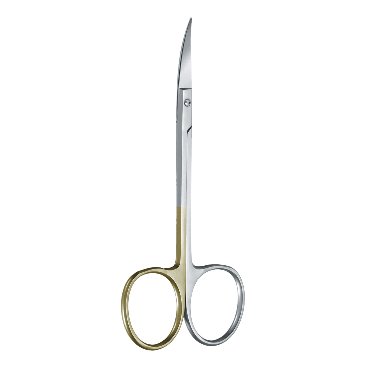 Surgical Scissors 4.5 in Iris Curved Ea thumbnail 3