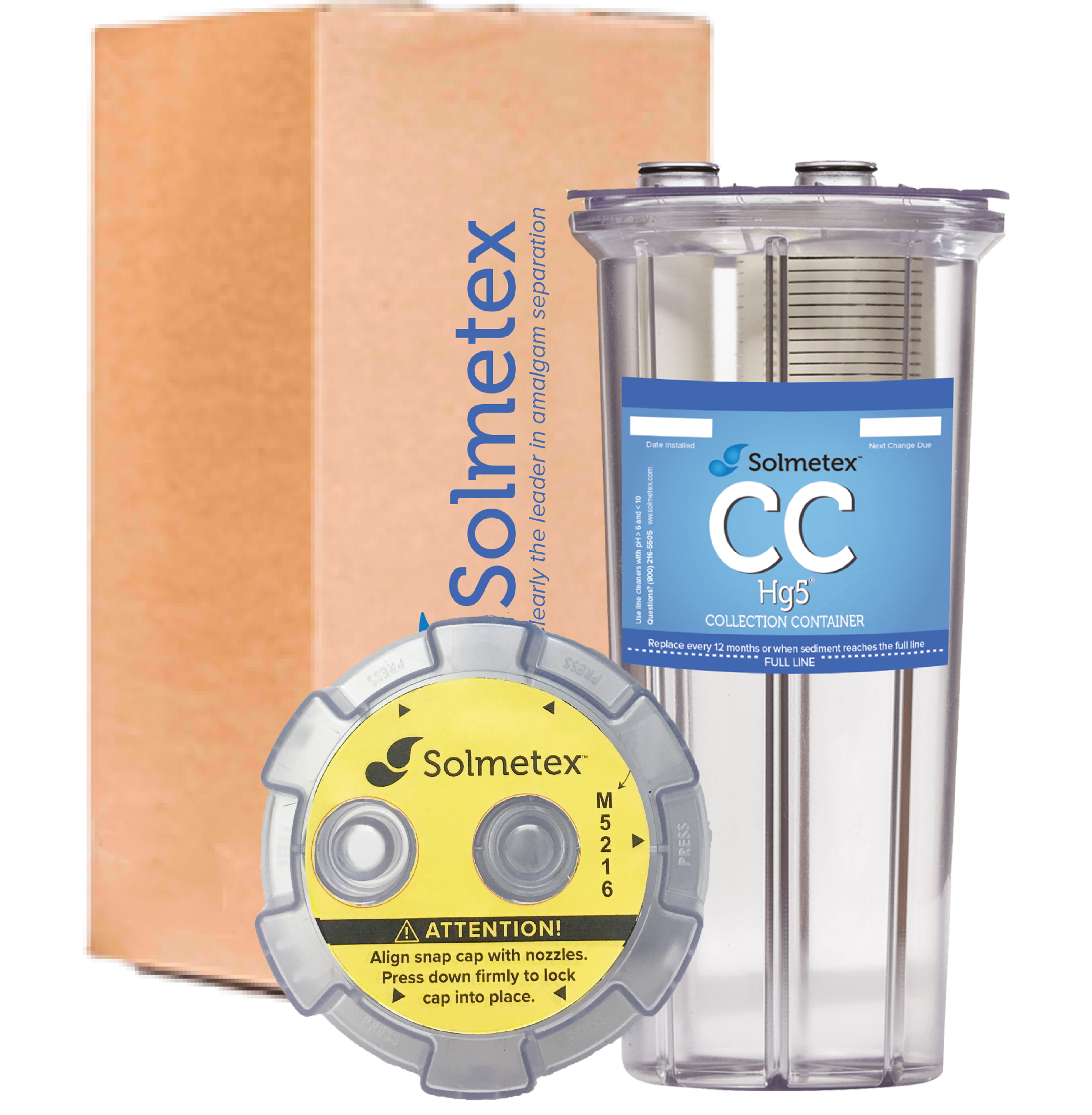 Replacement Collection Container for Hg5 Legacy Amalgam Separator, Disposal Included, HG5-002CR thumbnail 12