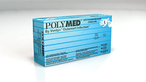Sempermed - Polymed Latex PF Gloves 100/Bx L thumbnail 9