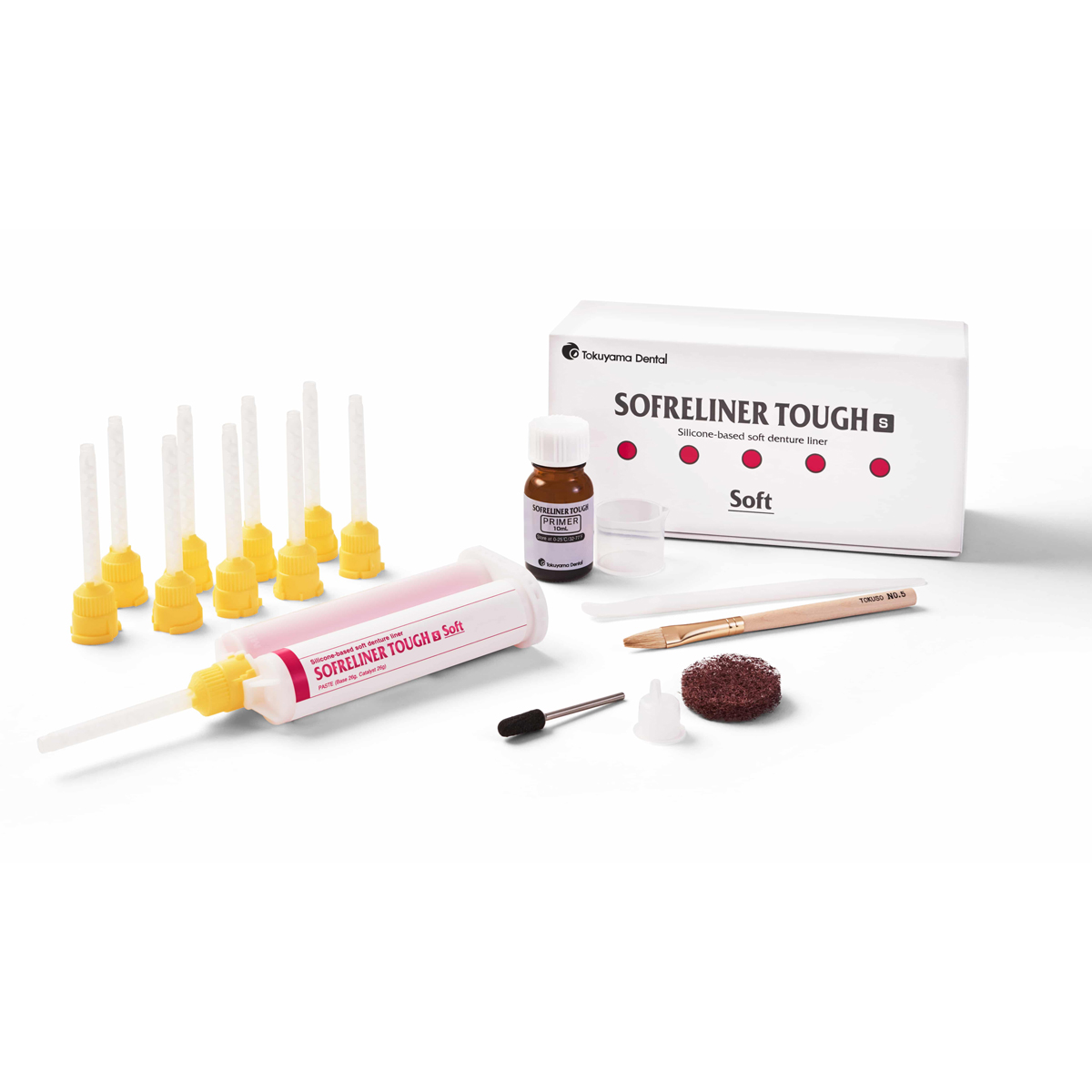 Sofreliner Tough M Paste, Cartridge, 54 g, Medium, 1/Pk, 23356 thumbnail 12