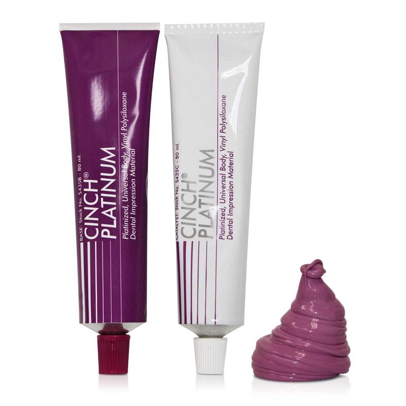 Cinch Impression Material 4 Minute Set 320 mL Standard Tubes Package 2x2/Pk thumbnail 6