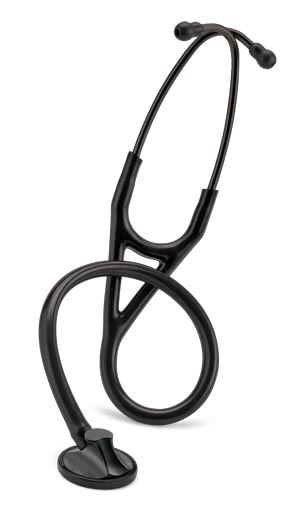 Littmann Master Cardiology Cardiology Stethoscope Adlt/Chld/Inf Blk 2Lmn Tbng Ea thumbnail 2