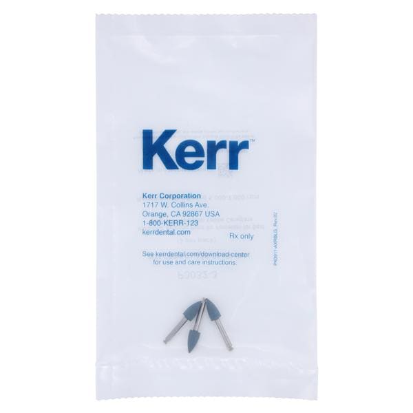 CeraGlaze Polishers, Refining, RA, Flame, 5 mm, Fine, Blue, 3/Pk, P3032-3 thumbnail 10