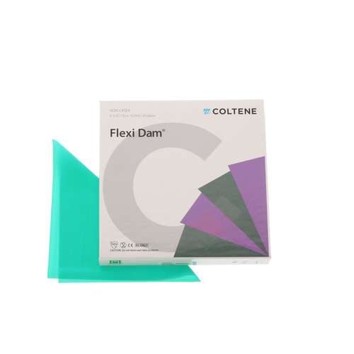 HySolate Flexi-Dam LF Rubber Dam 6 in x 6 in Med Ga Grn 30/Bx thumbnail 12