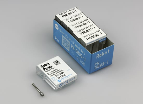 Robot Diamond Bur Friction Grip Super Coarse 243/023 6/Pk thumbnail 3