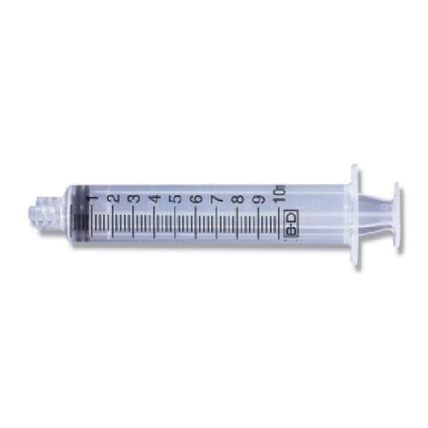 Medical Syringe, Luer Lock Tip, 10CC, 200/Pk, 302995 product image