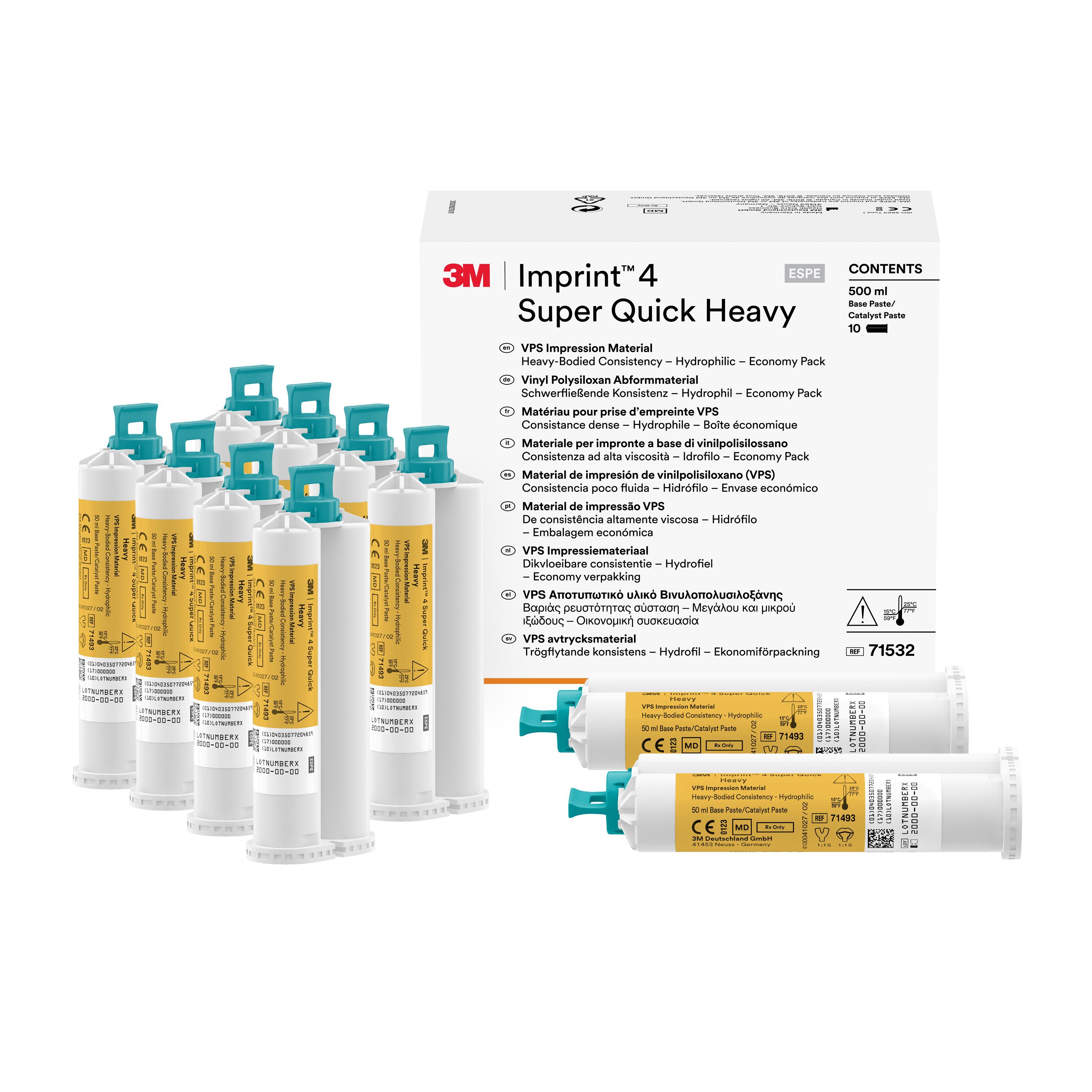 Imprint 4 Garant Bite Registration Material, Super Quick Heavy Economy Tray Material, 50 ml, 10/Pk, 71532 thumbnail 11
