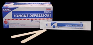 Tongue Depressor 6 in Wood Non Sterile Adult 500/BX thumbnail 11