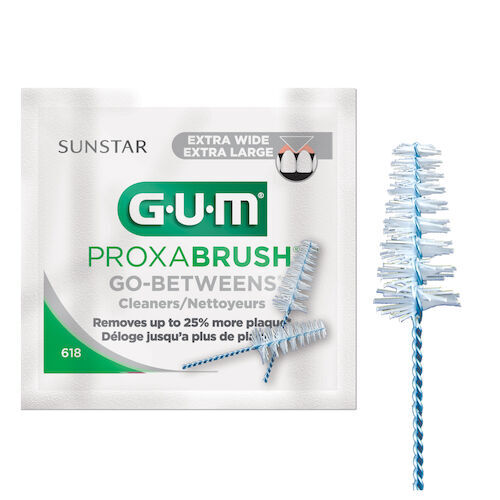 GUM Go-Betweens Proxabrush Refills, Ultra Wide, 18 x 2/Box, 618PQA thumbnail 3