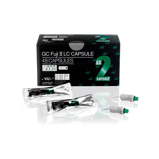 GC Fuji II LC Glass Ionomer Powder / Liquid C2 1:1 Package Ea thumbnail 6