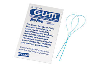 Gum Eez-Thru Floss Threaders, 500/Pk, 840PQA thumbnail 5
