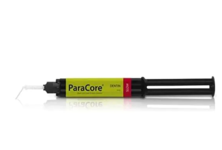 ParaCore SLOW Glass-Reinforced Core Build-Up Material, Dual-Cure, Automix Syringe Refill, 5 ml, Dentin, 2/Pk, 60011391 thumbnail 6