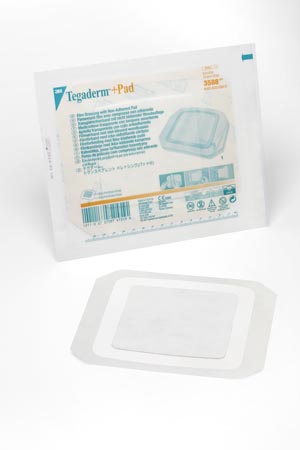 3M TEGADERM + PAD FILM DRESSING WITH NON-ADHERENT PAD 3588 - 3M TEGADERM + PAD FILM DRESSING WITH NON-ADHERENT PAD 3588 - Image 1