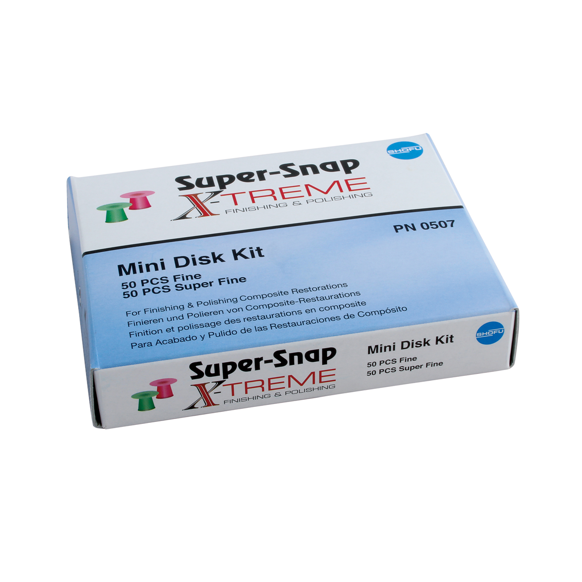 Super-Snap X-Treme 3D Disc Contra Angle 100/Bx thumbnail 6