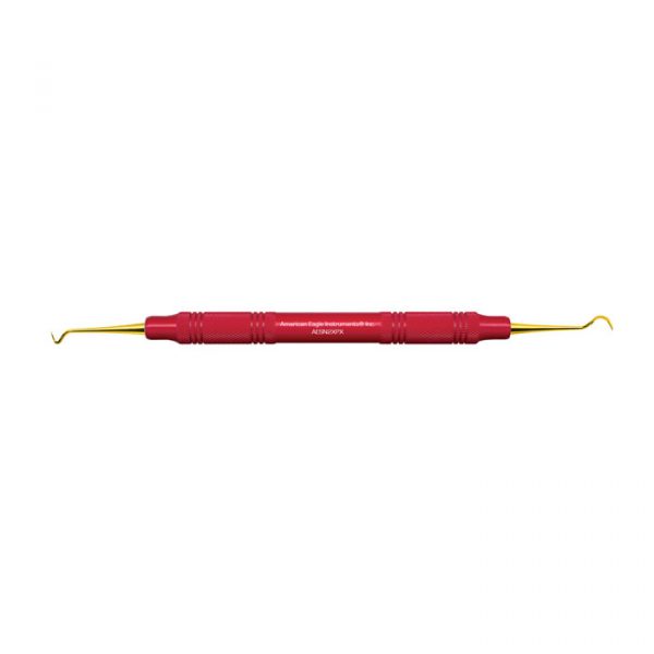 Sickle Scaler, XP, # N2, Posterior, EagleLite, Resin, 3/8", Red, 1/Pk, AESN2XPX thumbnail 4