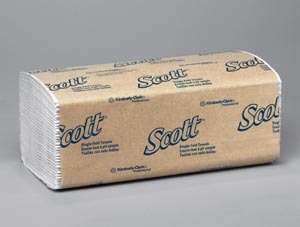 Scott Hand Towel Single Fold Disposable Fbr 1 Ply 10.25 in x 9.3 in Wt 4000/Ca thumbnail 3