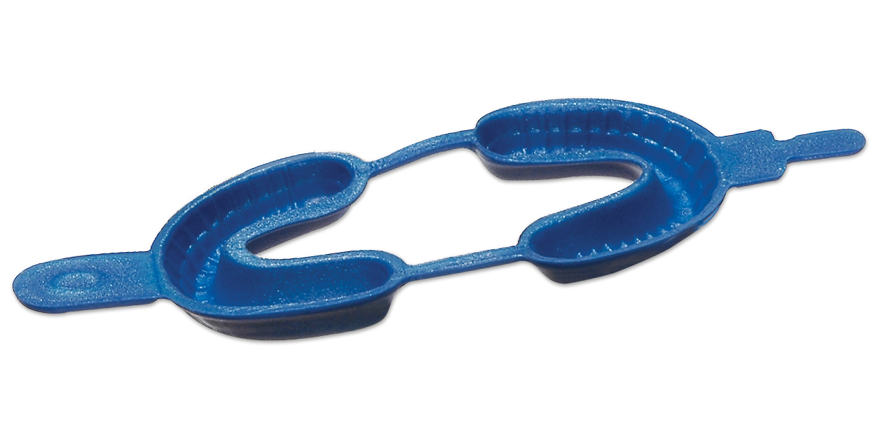 Orange Fluoride Trays Dual Arch Pedo Bag of 50 thumbnail 4