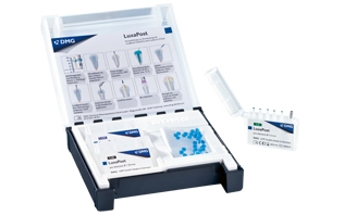 LuxaPost Fiber Posts Introductory Kit Assorted Tapered Ea product image