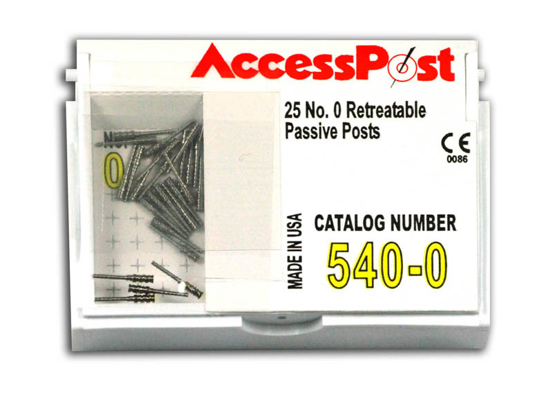 AccessPost Posts Stainless Steel Size Yellow 25/Bx thumbnail 4