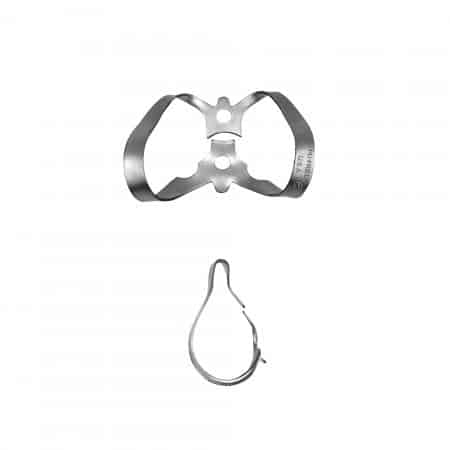 Hu-Friedy Black Line Rubber Dam Clamp Winged Size 6 Ea thumbnail 7