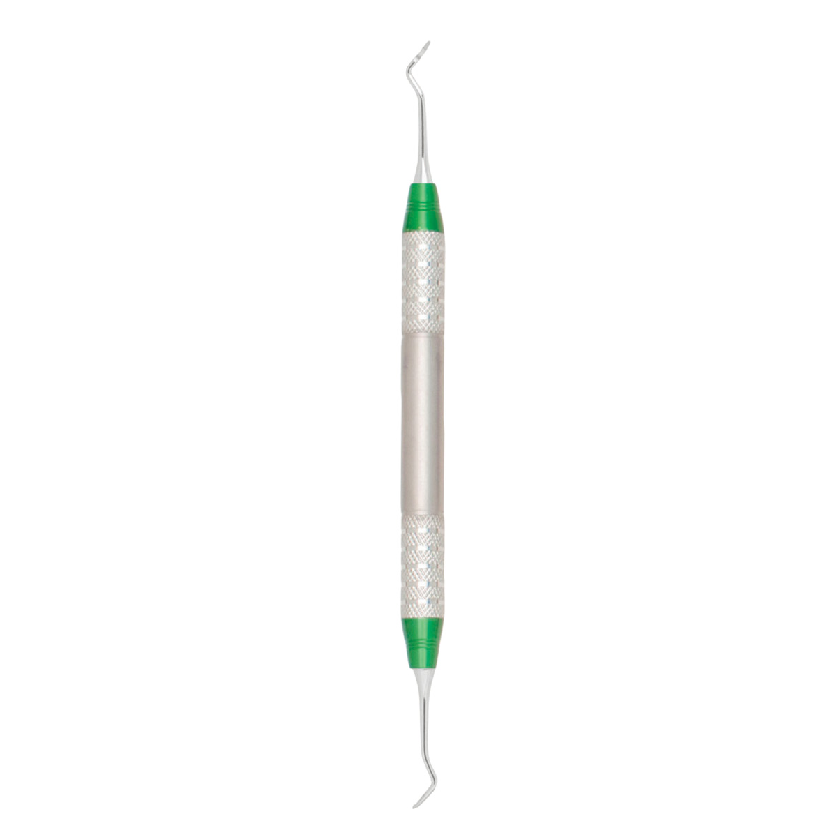 Athena Titanium Implant Curette 13-14 Green SS Handle, Col-13-14-TI thumbnail 4