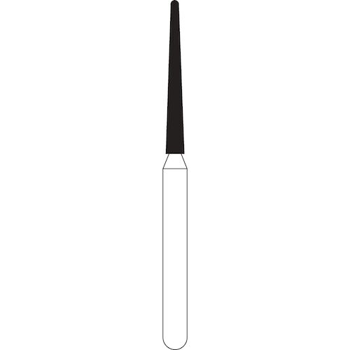 NTI Diamond Burs, FG, Round End Taper, # 850, 1.2 mm, Coarse, Green, 5/Pk, C850-012 product image