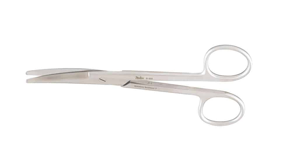 Mayo Dissecting Scissors Curved 5-1/2" Stainless Steel Autoclavable Reusable Ea thumbnail 3