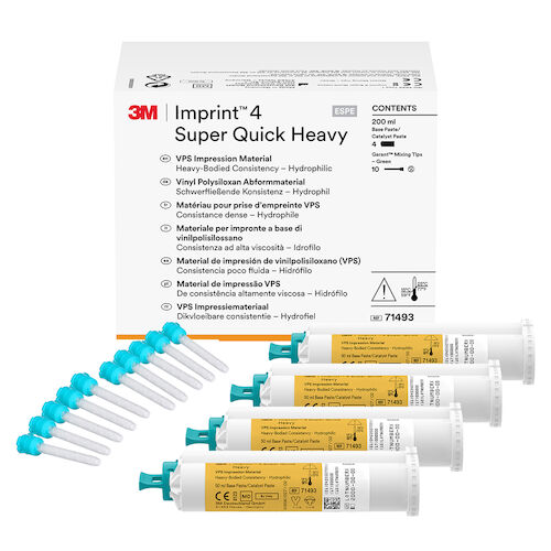 Imprint 4 Preliminary Garant VPS Impression Material, Heavy Body, Super Quick, Refill, 4/Pk thumbnail 11