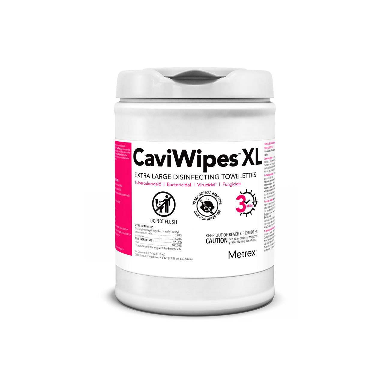 CaviWipes XL 65/Can x 12/Case product image