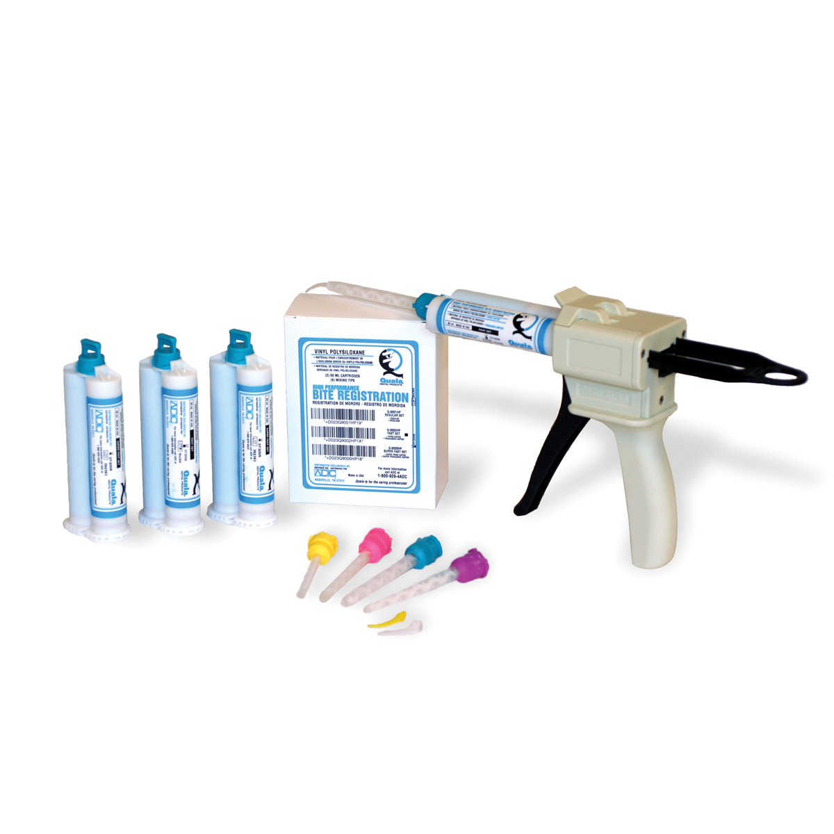 QUALA BITE REGISTRATION GUNS TIPS & SETS Q-8003 - QUALA BITE REGISTRATION GUNS TIPS & SETS Q-8003 - Image 1