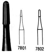 #7802 Carbide Bur Friction Grip Pack of 5 thumbnail 2