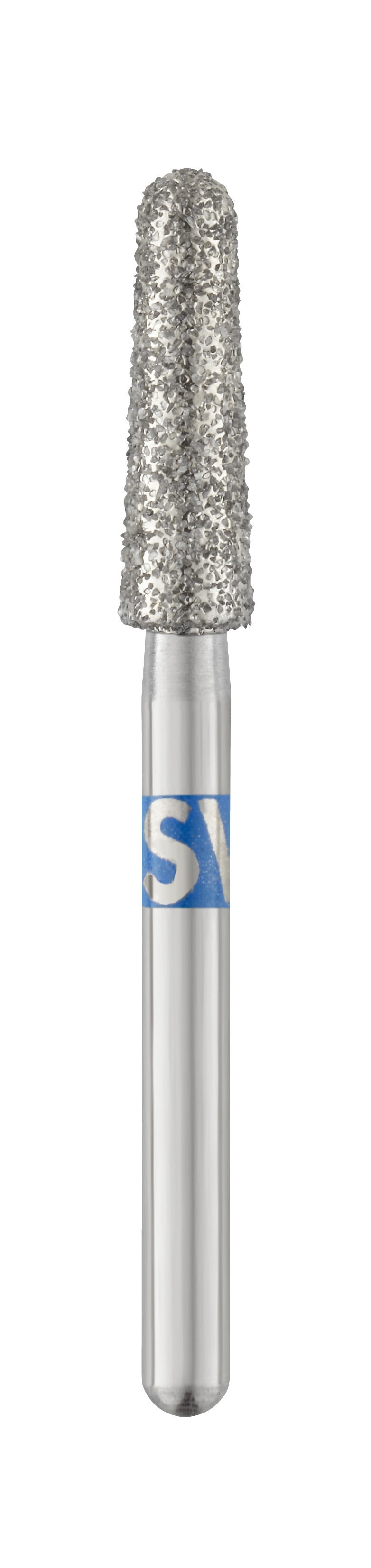 Piranha Diamond Single-Use Burs, FG, Round End Taper, # 856-025, 2.5 mm, Medium, Blue, 25/Pk, 856-025M thumbnail 6