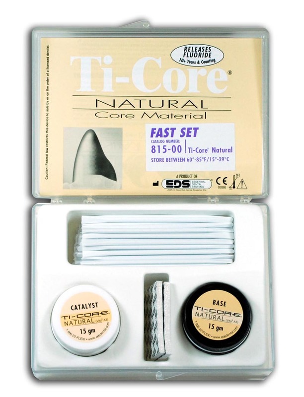 Ti-Core Natural Core Buildup Shade A3 Fast Set Complete Kit thumbnail 10