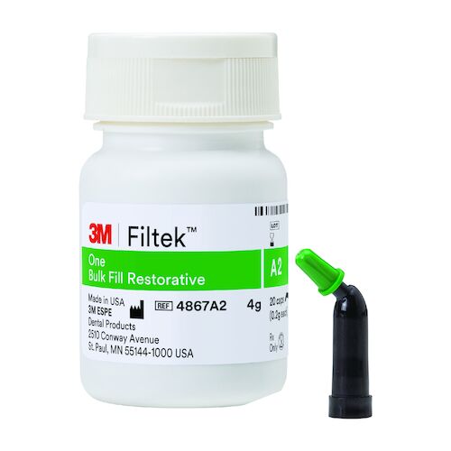 Filtek One Bulk Fill, Capsule Refill, 0.2 g, A2, 20/Pk, 4867A2 thumbnail 12