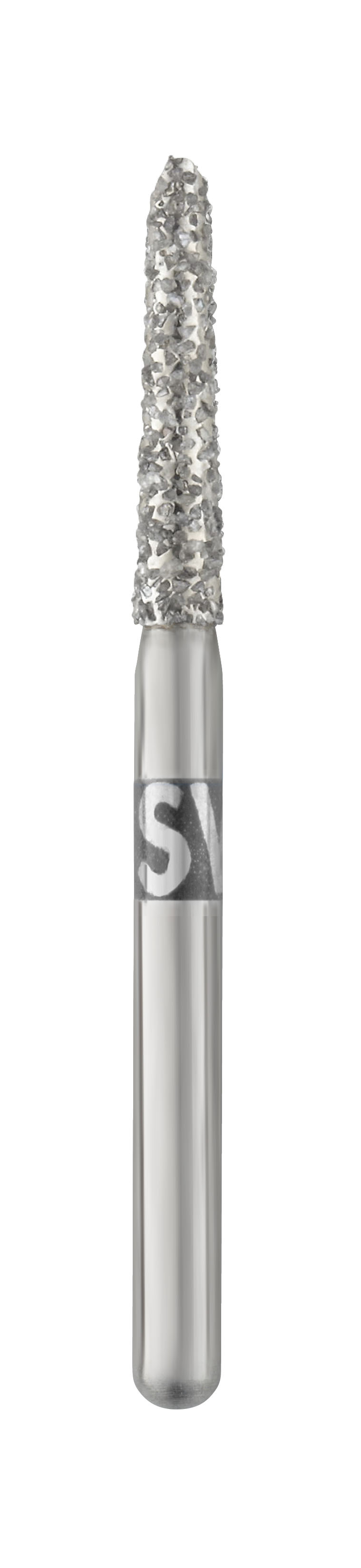 Piranha Diamond Single-Use Burs, FG, Curettage, # 878K-016, 1.6 mm, Super Coarse, Black, 25/Pk, 878K-016SC thumbnail 13