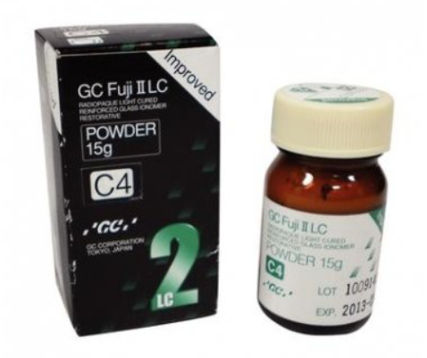 GC Fuji II LC Powder Refill Bottle Shade C4 15g Geriatric thumbnail 8