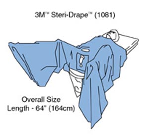 3M UROLOGY DRAPES 1081 image