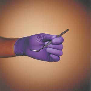 Purple Nitrile Dental Exam Gloves, Powder-Free, Small, 100/Box thumbnail 12