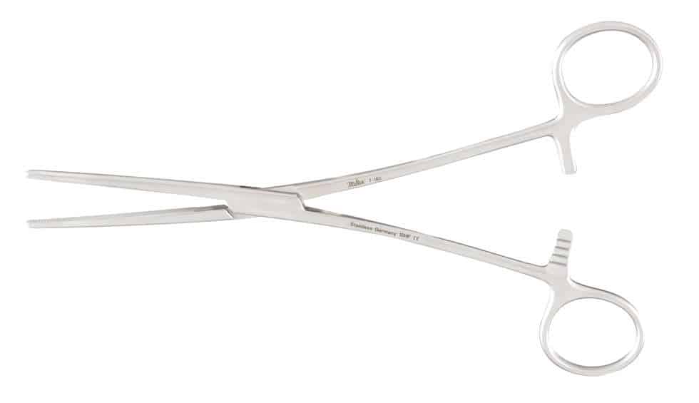 Meister-Hand Rochester-Carmalt Hemostatic Forcep Straight 8" Stainless Steel Ea product image