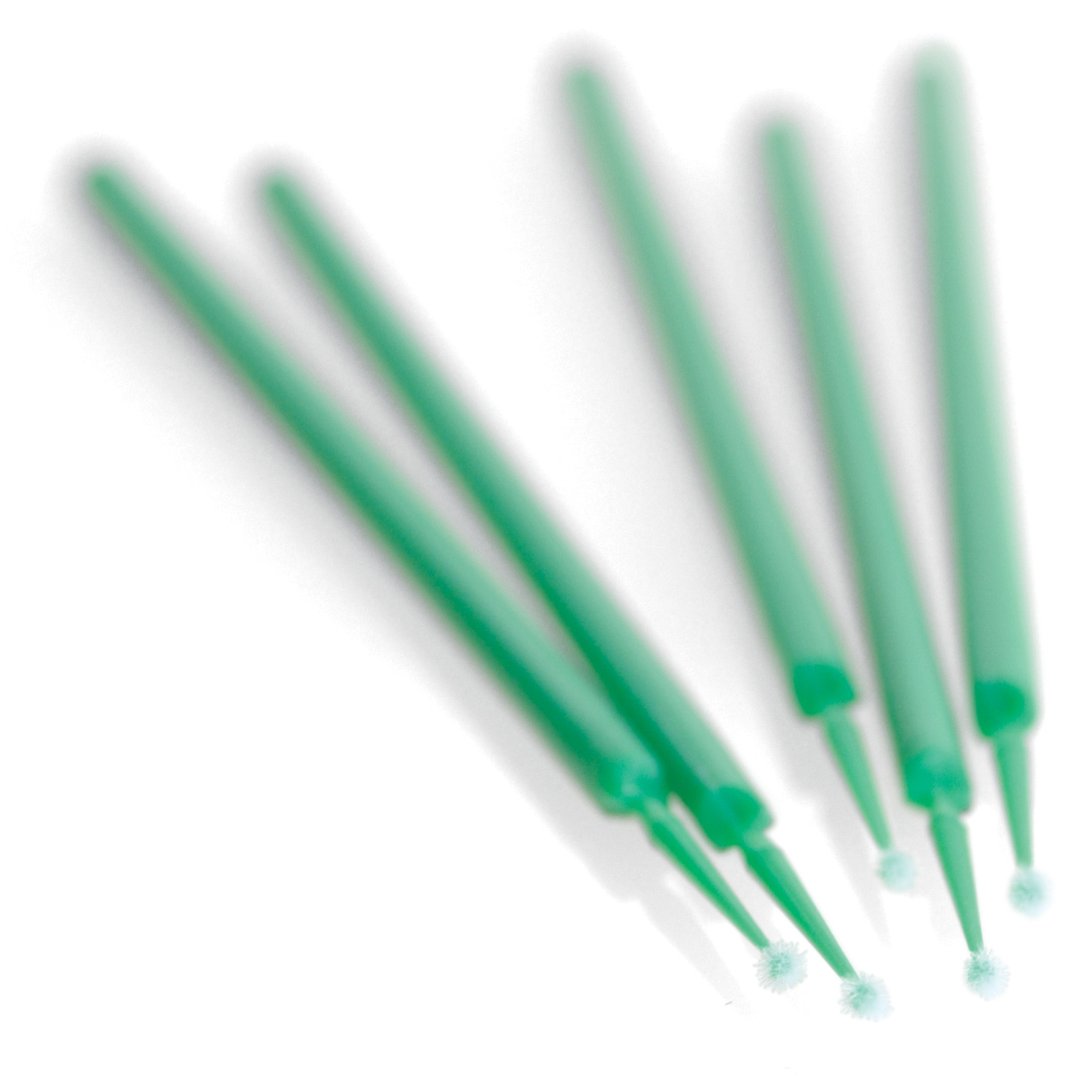 Points Disposable Brush Applicators, Fine, Dark Green, 400/Pk thumbnail 10