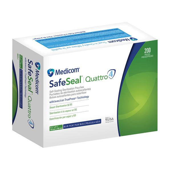 SafeSeal Quattro Pouches, 5.25" x 6.5", 200/Pk, 88020-4 thumbnail 11