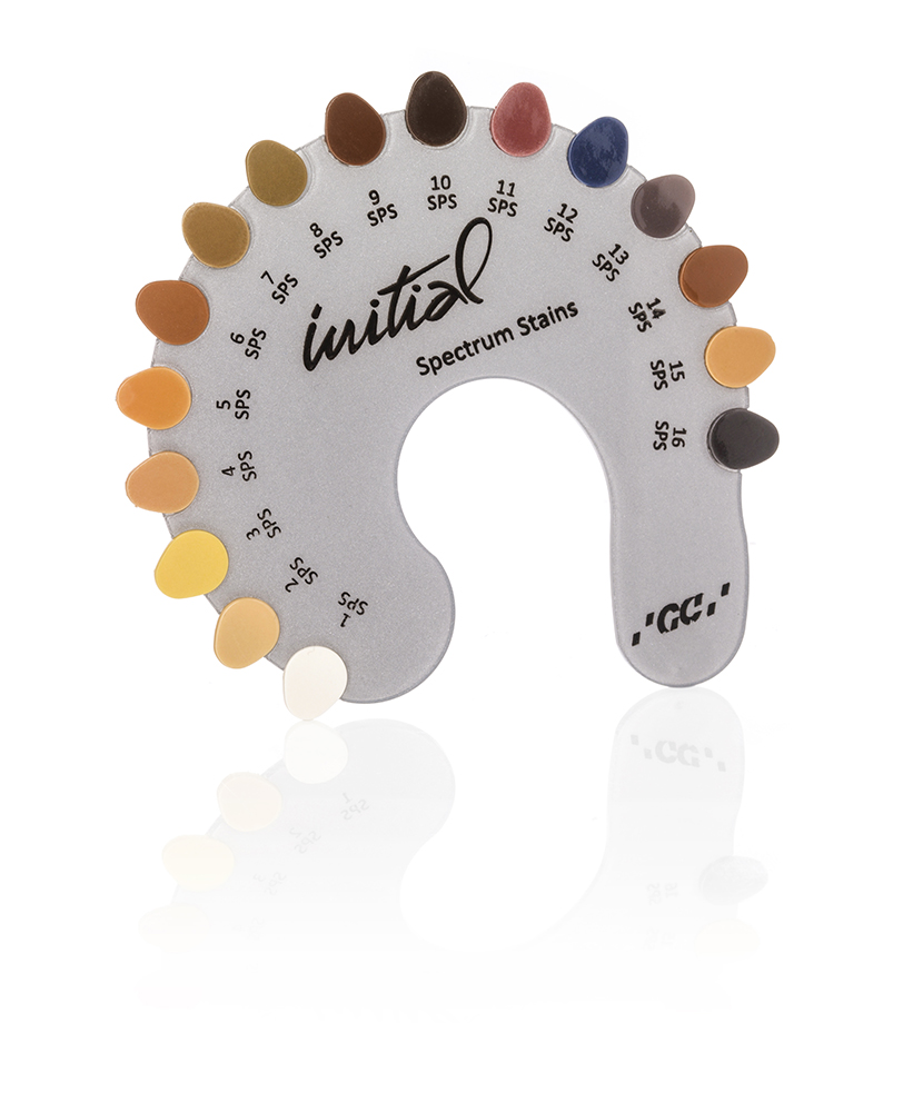GC Initial Spectrum Stain Shade Guide product image