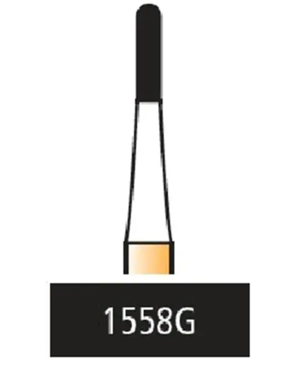 Alpen Speedster Sterile Carbide Bur Metal Cutter Friction Grip 1558G 10/Pk thumbnail 5