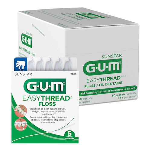 Gum EasyThread Floss, Sample Pack, 100/Pk, 3200PQ thumbnail 5