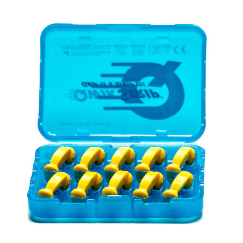 Qwikstrip, Curved, 0.07 mm, Yellow, 10/Pack, QSC-SF thumbnail 6