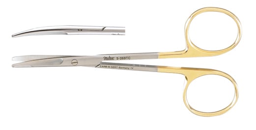 Miltex - Kaye Scissors 4-1/2 Serr Tc - Miltex - Kaye Scissors 4-1/2 Serr Tc - Image 1