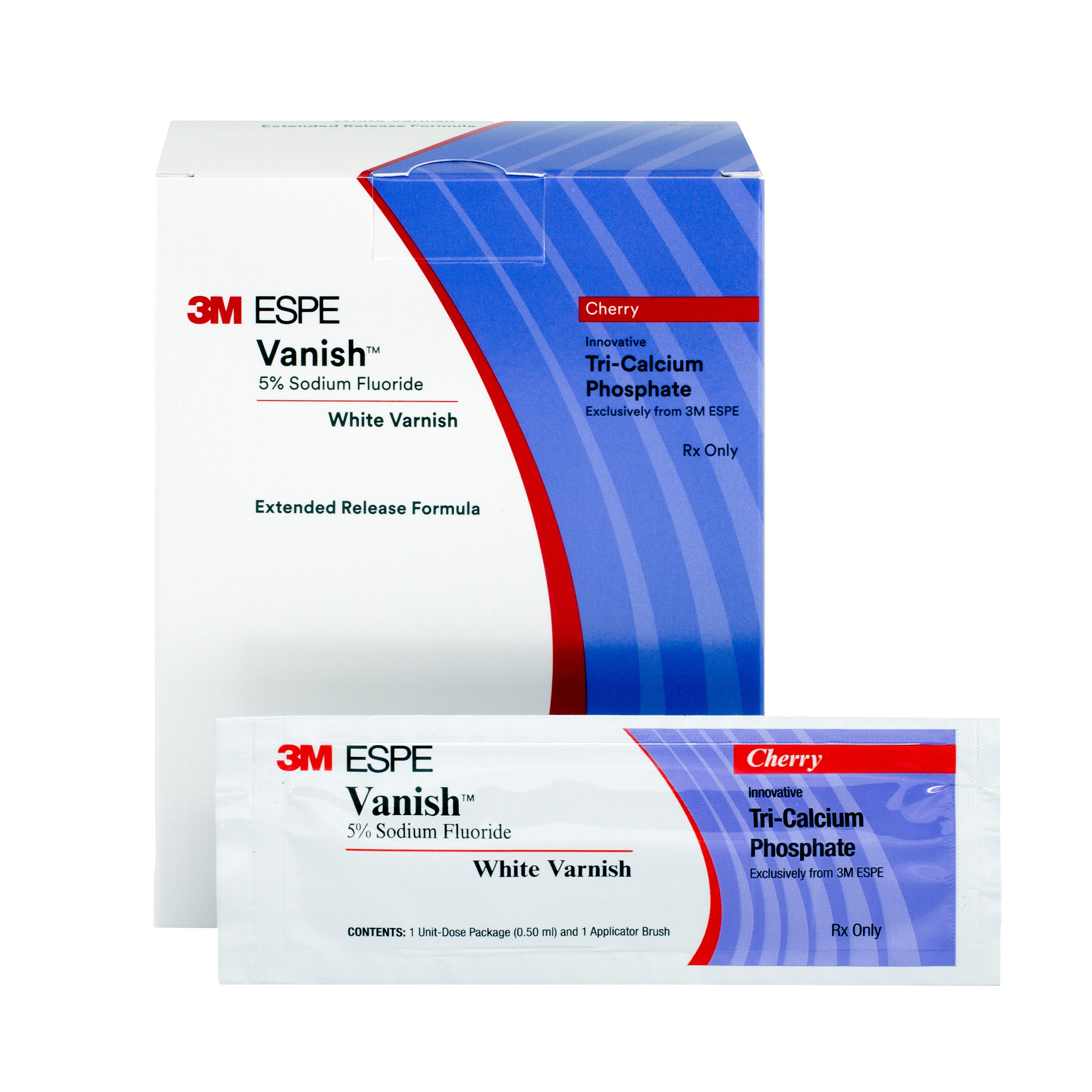3M™ Vanish™ Varnish 5% Sodium Fluoride 0.5 mL Cherry White 50/Pk thumbnail 19