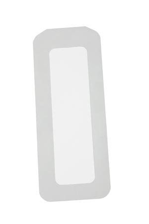 Tegaderm Film Frame Style Dressing 4x10" Sterile Adhesive Adherent Trans LF product image