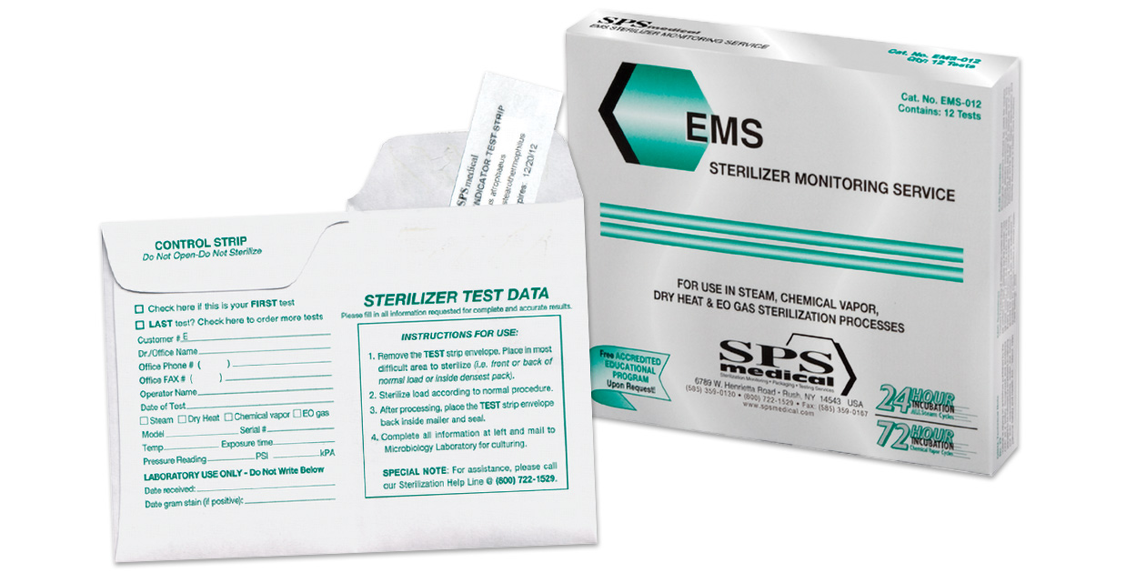 Econo Mail-In Sterilizer Monitor Service 52/Bx, EMS-052 thumbnail 10