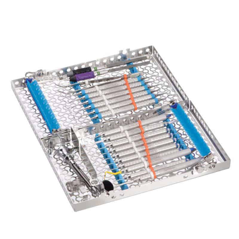 Infinity Series 20 Instrument Double Decker Cassette - Red - Infinity Series 20 Instrument Double Decker Cassette - Red - Image 1